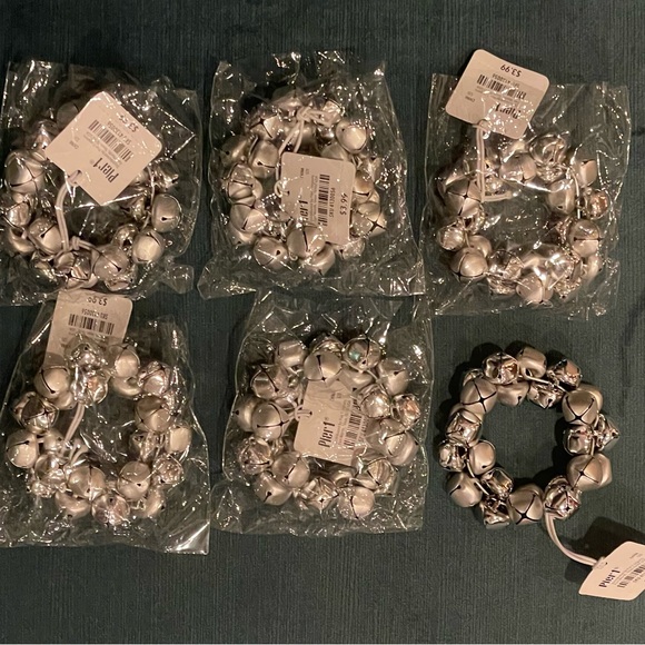 Pier 1 Silver Bell Napkin Rings - Picture 6 of 8